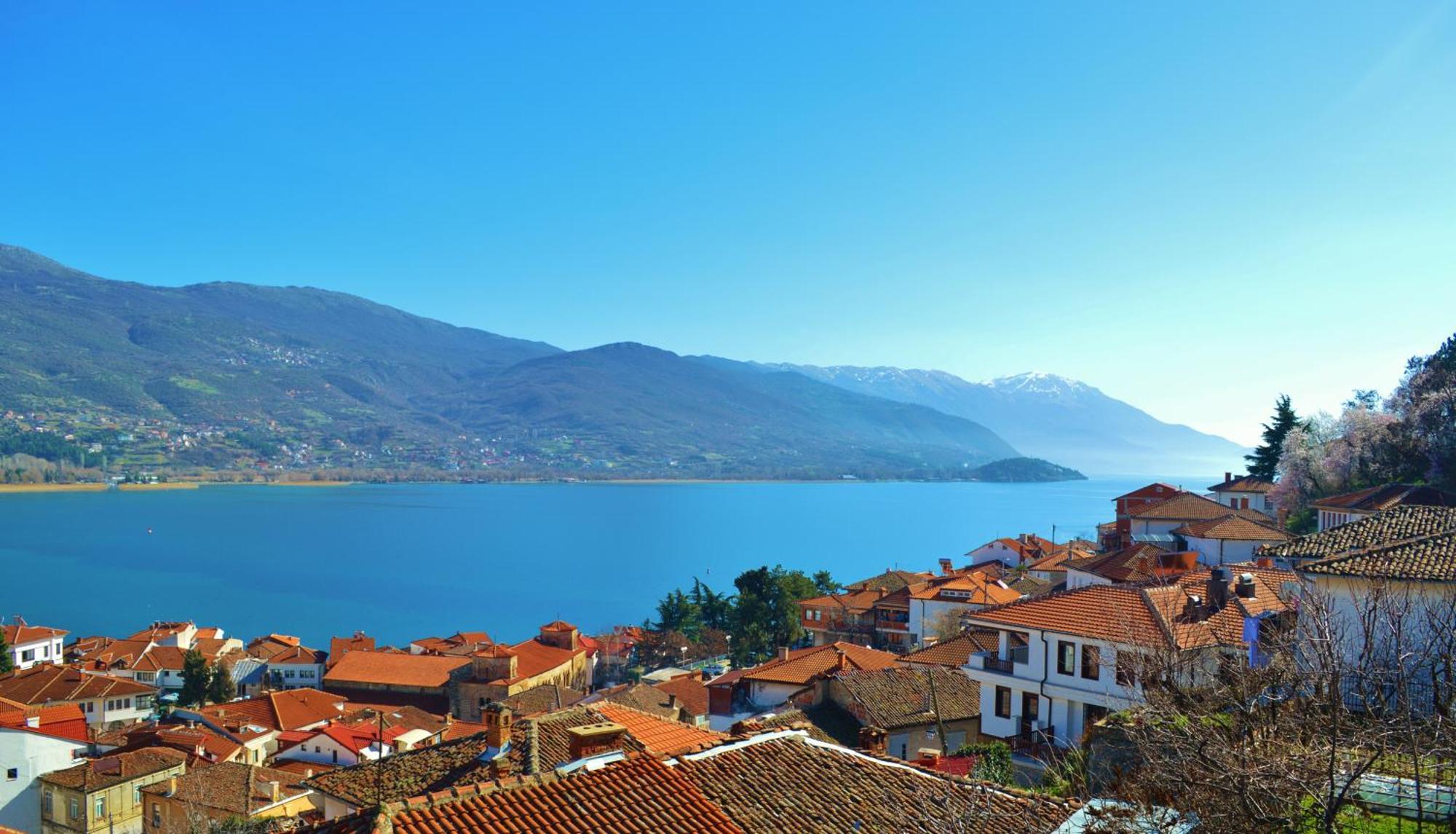 Villa Ohrid Bagian luar foto